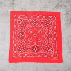 画像2: 【SALE】 60's FAST COLOR 総柄 バンダナ (2)