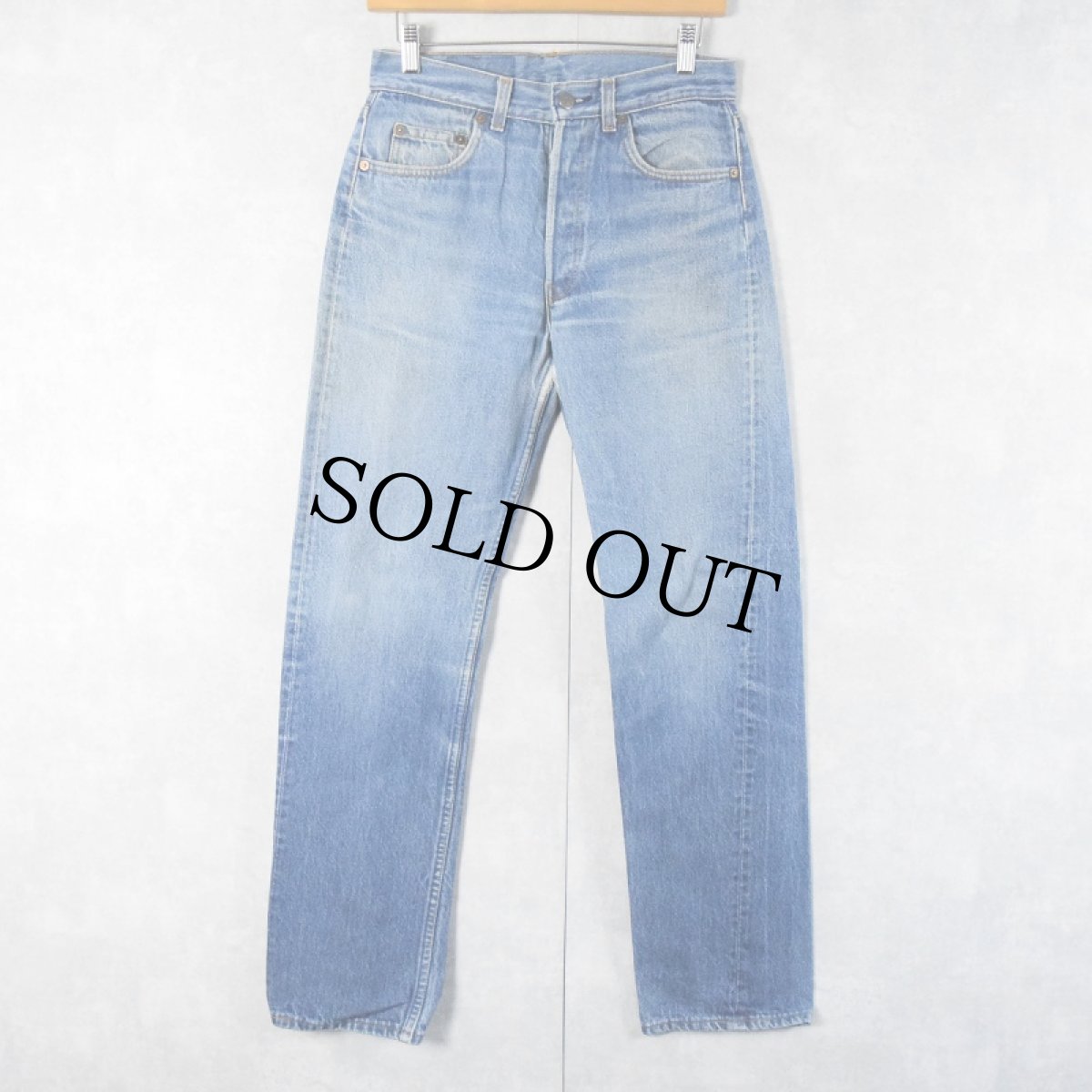 画像1: 【SALE】 80's Levi's 501 USA製 デニムパンツ W29 (1)