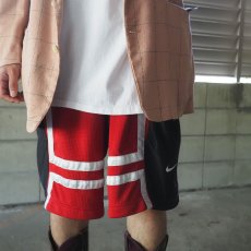 画像3: NIKE ロゴ刺繍 メッシュ バスケットパンツ L (3)