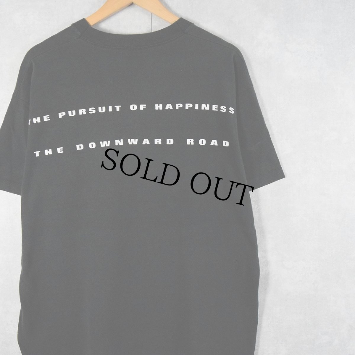 画像2: 90's The Pursuit of Happiness CANADA製 "The Downward Road" ロックバンドTシャツ BLACK XL (2)