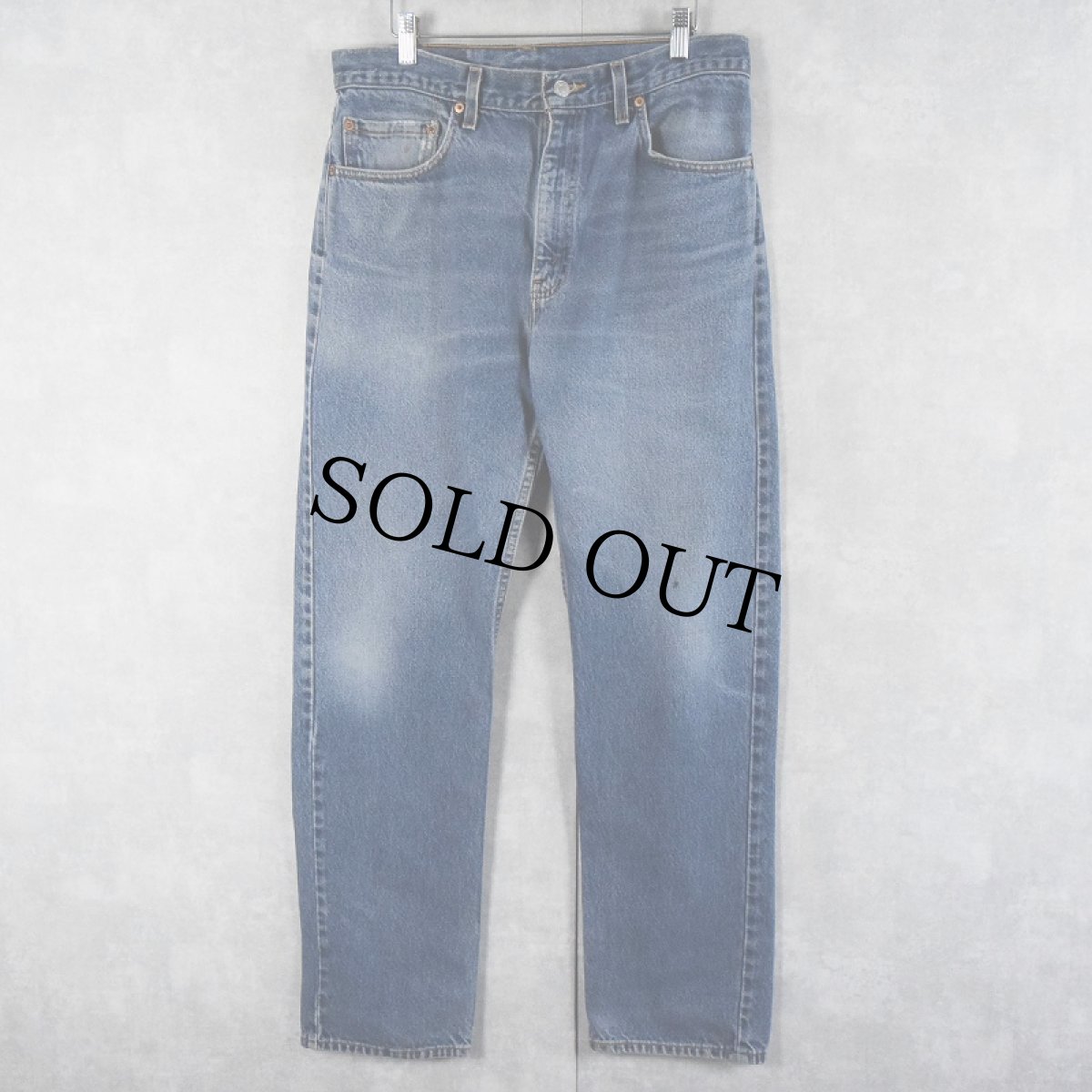 画像1: 2000's Levi's 505 "REGULAR FIT STRAIGHT LEG" USA製 デニムパンツ W33 (1)
