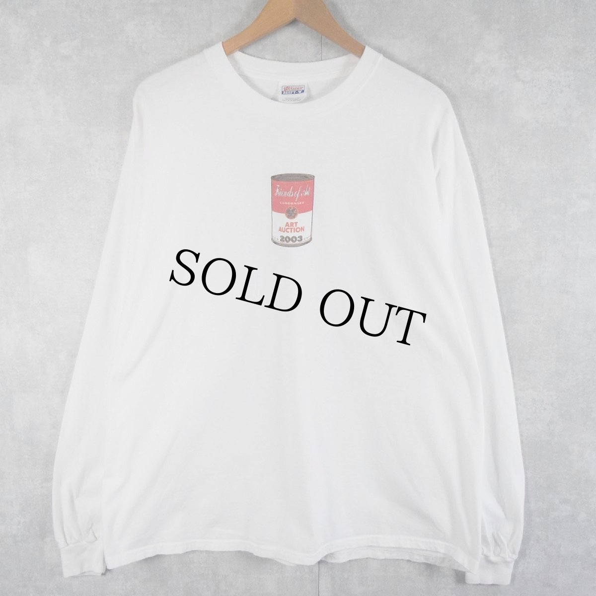 画像2: "Friends of Art ART AUCTION 2003" アートパロディロンT 2XL (2)