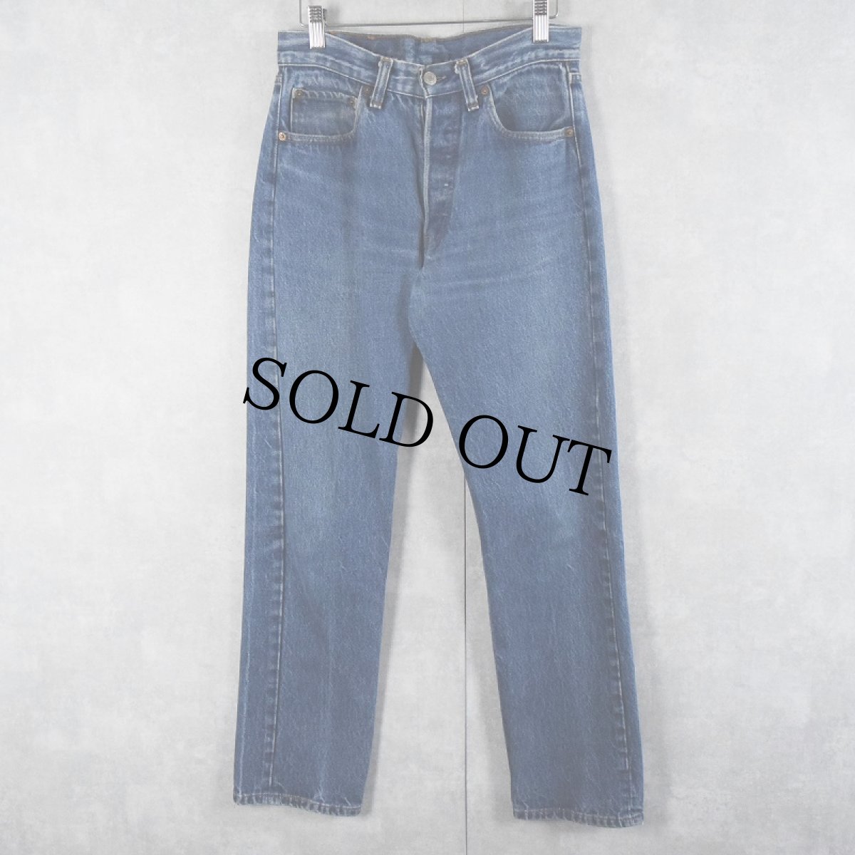 画像1: 80's Levi's 501 USA製 デニムパンツ W29 (1)
