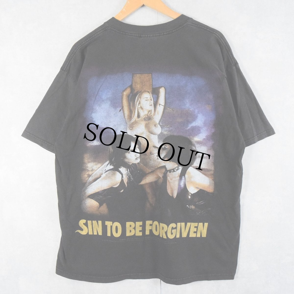 画像2: 2000's Cradle Of Filth "Sadomasochrist Sin to be Forgiven" エクストリームメタルバンド BLACK XL (2)