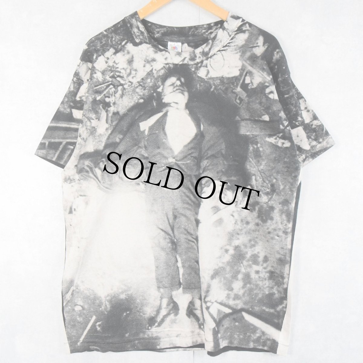 画像1: 90's PRO-PAIN USA製 "THE TRUTH HURTS" ヘヴィメタルバンド 大判手刷りプリントTシャツ XL (1)