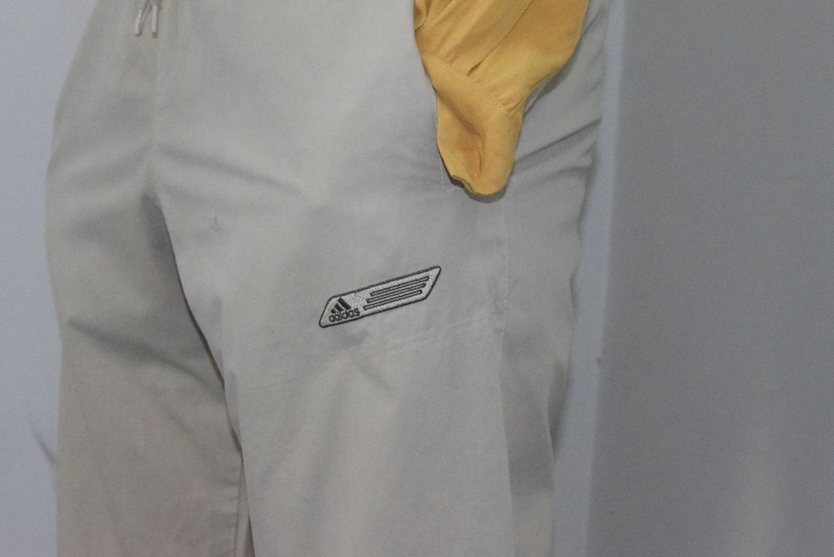 画像4: 【SALE】 adidas ポリエステル×コットンイージーパンツ S (4)