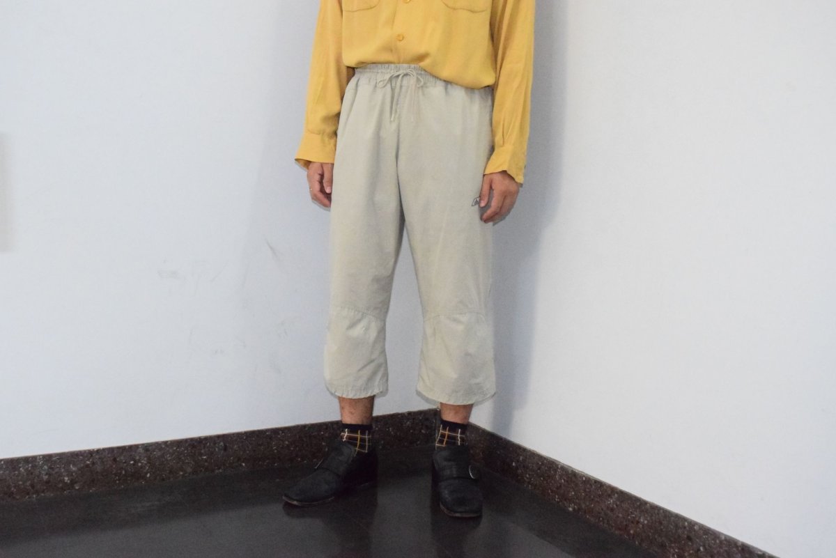 画像2: 【SALE】 adidas ポリエステル×コットンイージーパンツ S (2)