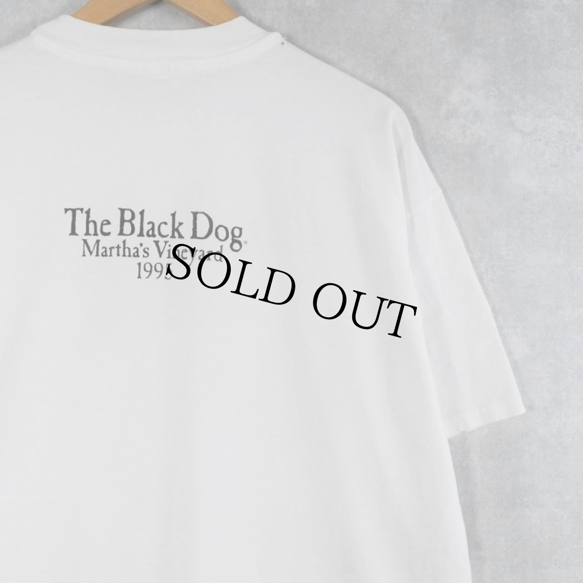 画像2: 90's The Black Dog USA製 犬プリントTシャツ XL (2)