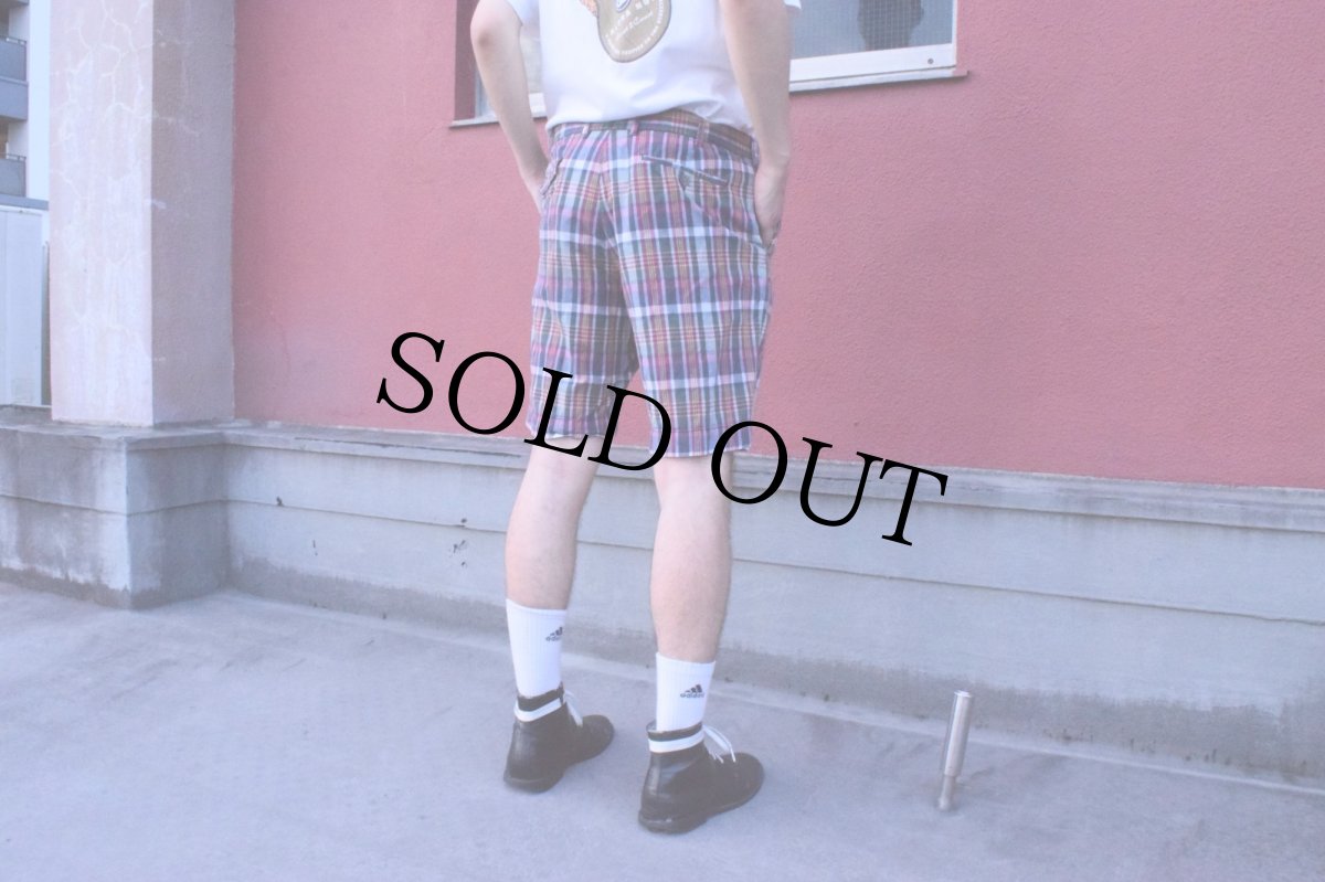 画像3: POLO Ralph Lauren "India Madras" インディアンマドラスチェック柄 コットンショーツ W34 (3)