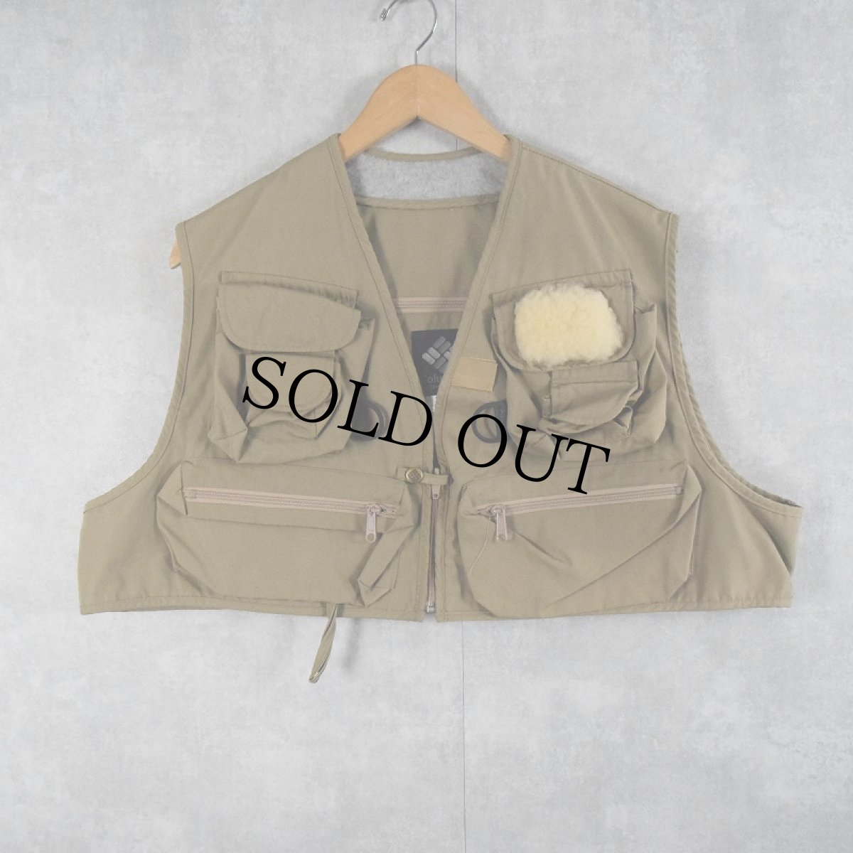 画像1: 【SALE】 80〜90's Columbia フィッシングベスト XL (1)