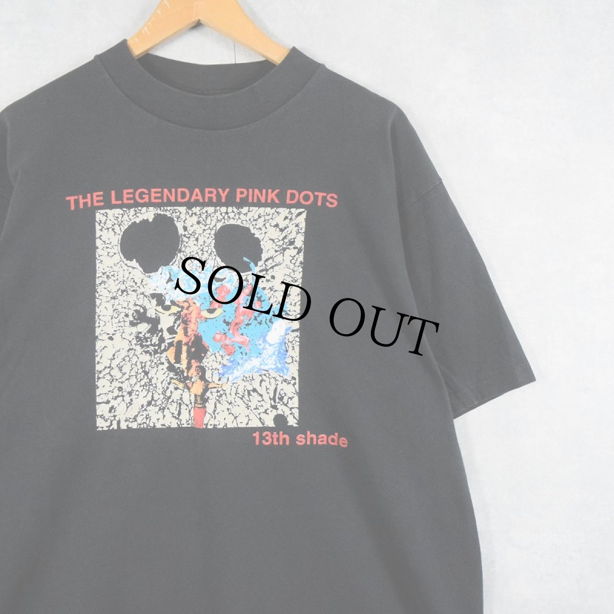 画像1: 90's THE LEGENDARY DOTS USA製 "13th shade" ロックバンド プリントTシャツ BLACK XL (1)