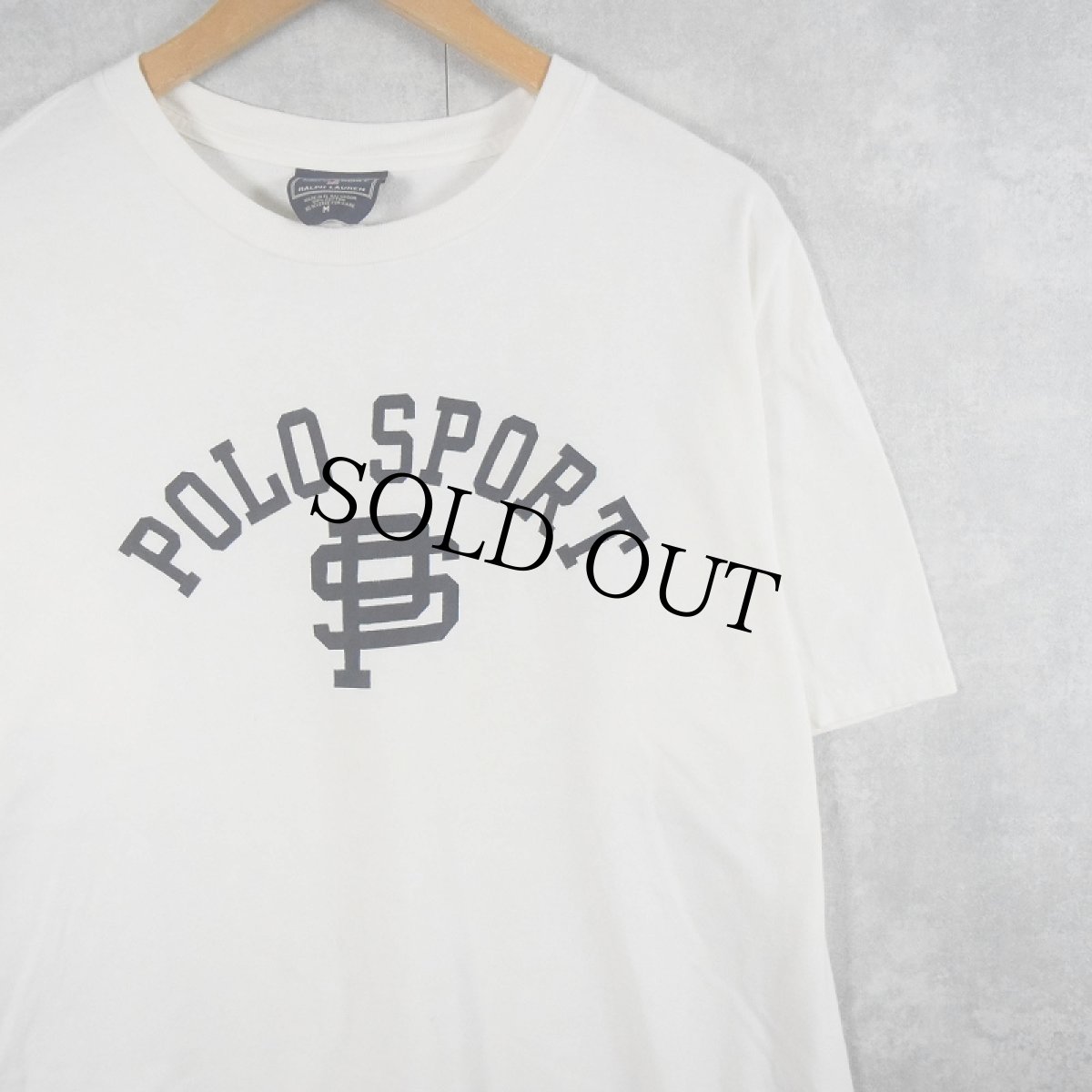 画像1: 90's POLO SPORT Ralph Lauren プリントTシャツ M (1)