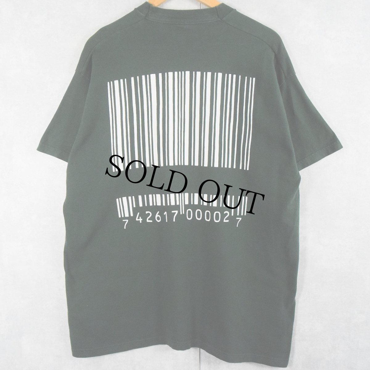 画像2: Slipknot ヘヴィメタルバンドプリントシャツ XL (2)