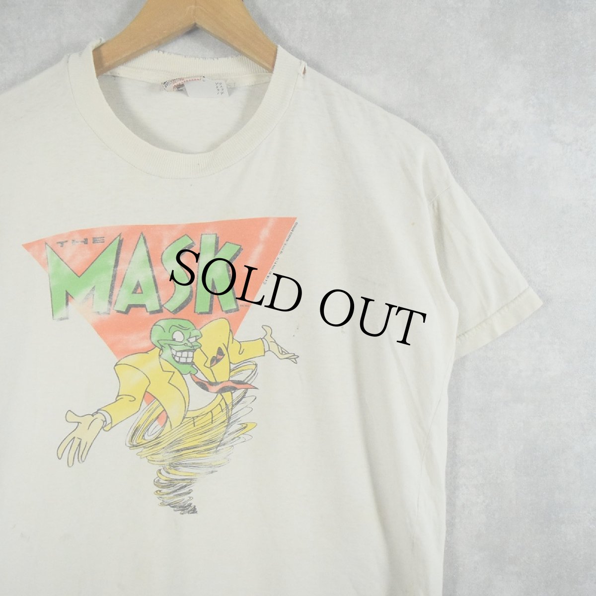 画像2: 90's MASK 映画 キャラクタープリントTシャツ XL (2)