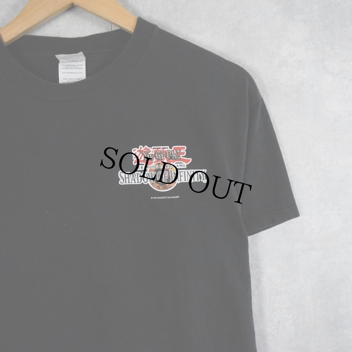 画像2: 2000's 遊戯王 SHADOW OF INFINITY "幻魔皇ラビエル" カードゲームプリントTシャツ M (2)