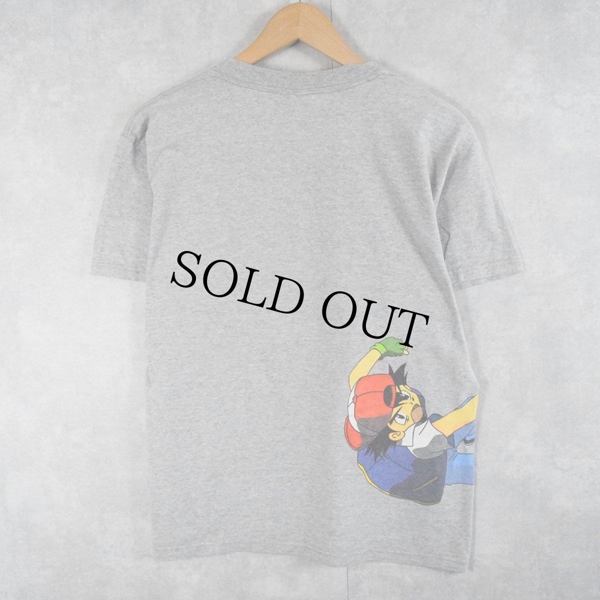 画像2: 90's POKEMON "I'VE GOT THE POWER" 巻きプリントTシャツ (2)