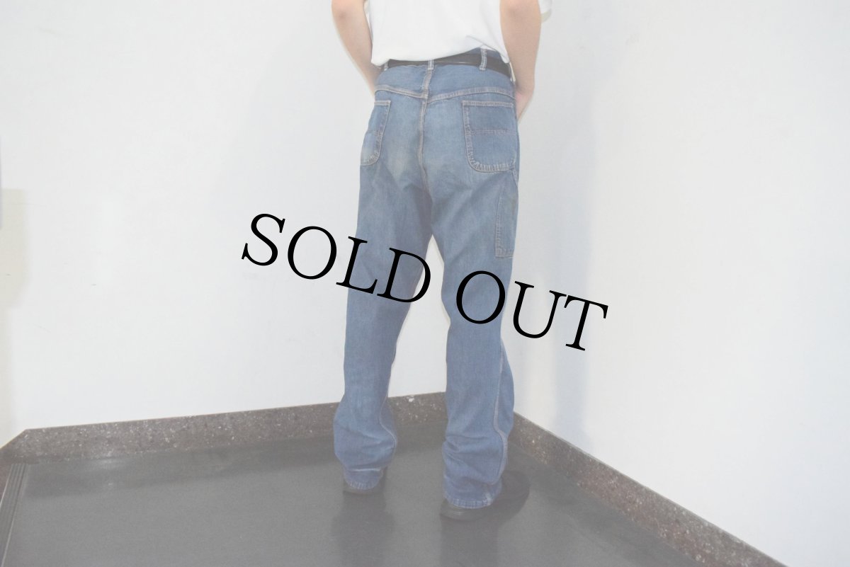 画像4: 50's STOREBRAND デニムペインターパンツ W38 (4)