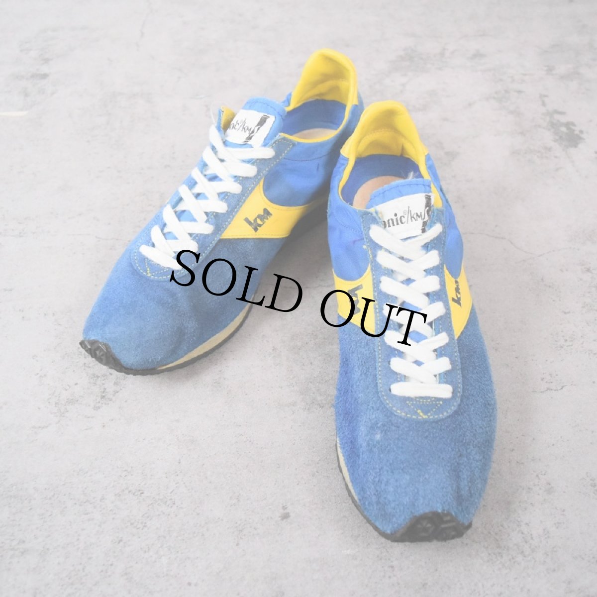 画像1: 【SALE】 70's Etonic KM "Street Fighter" スエードスニーカー 28cm (1)