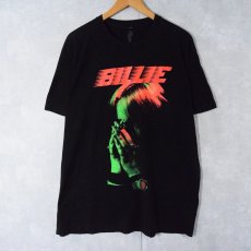 画像1: Billie Eilish "My Future" ミュージシャンフォトプリントTシャツ BLACK XL (1)