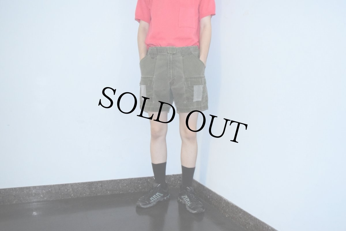 画像2: 90's Fieldmaster デザインコットンカーゴショーツ W35 (2)