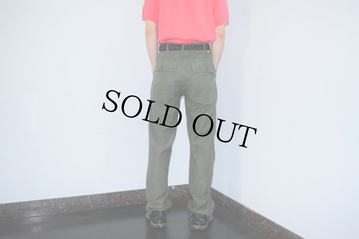 画像3: 60's U.S.ARMY "サイドアジャスタ付き" ベイカーパンツ W31-32 (3)