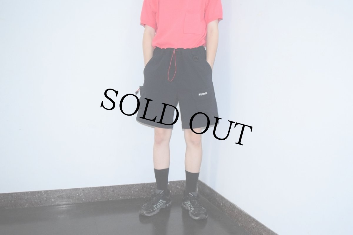 画像3: Columbia リップストップ ナイロンカーゴイージーショーツ BLACK L タグ付き未使用 (3)