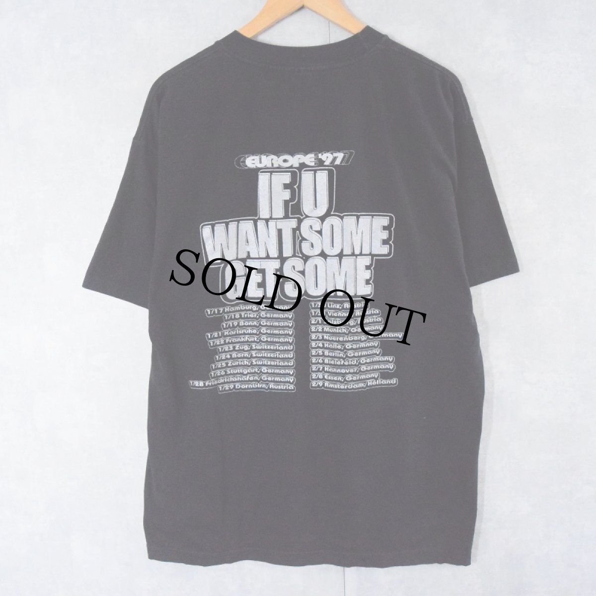 画像3: 90's Delinquent Habits USA製 ヒップホッププリントTシャツ BLACK XL (3)