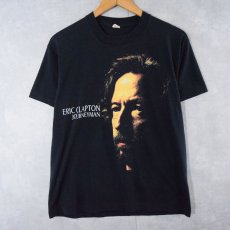画像1: 1990 ERIC CLAPTON USA製 "JOURNEYMAN WORLD TOUR" ミュージシャンツアーTシャツ XL (1)