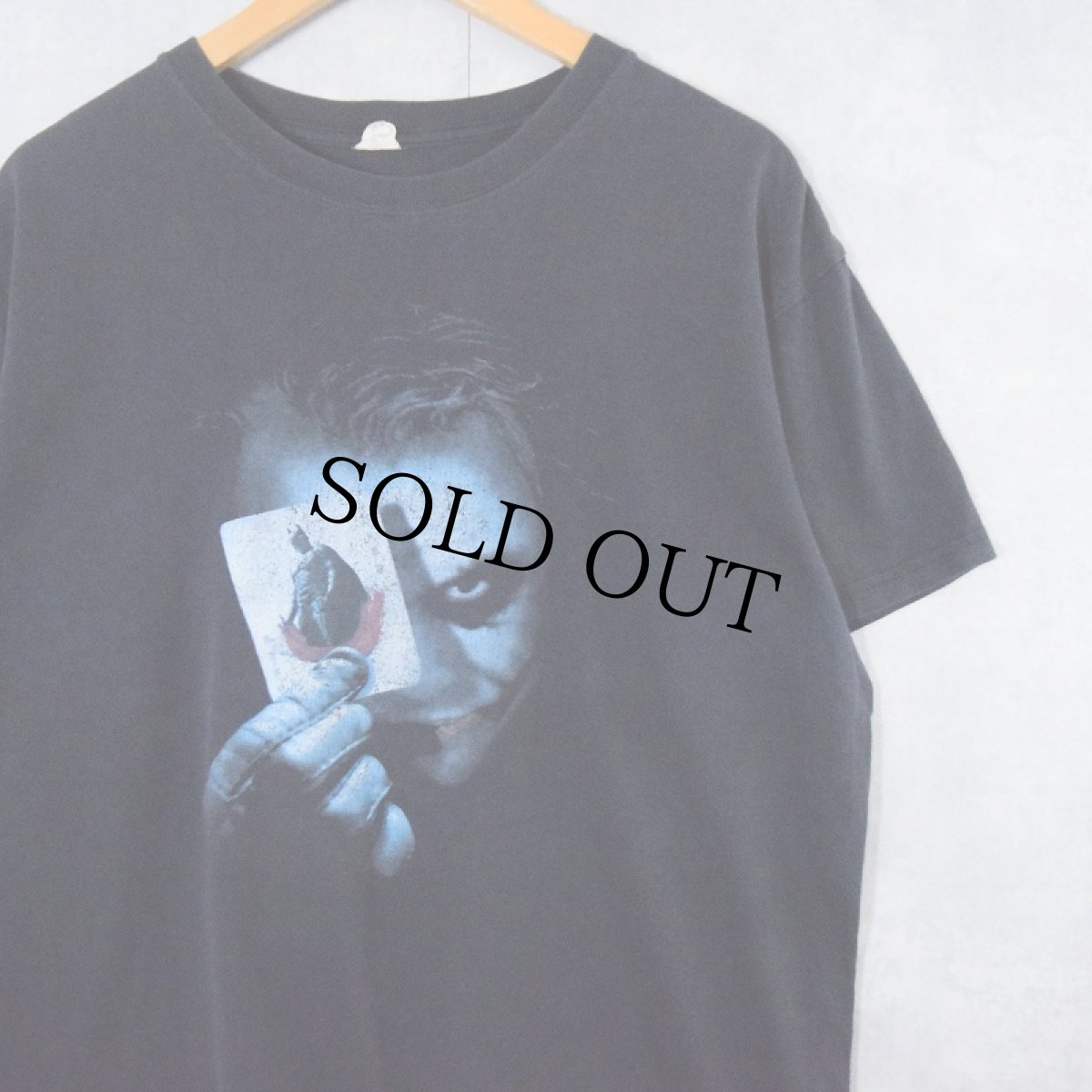 画像1: 90's DC COMICS DARK KNIGHT キャラクタープリントTシャツ BLACK L (1)