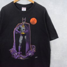 画像1: 【お客様専用ページ】90's DC COMICS BATMAN USA製 キャラクタープリントTシャツ BLACK XL (1)