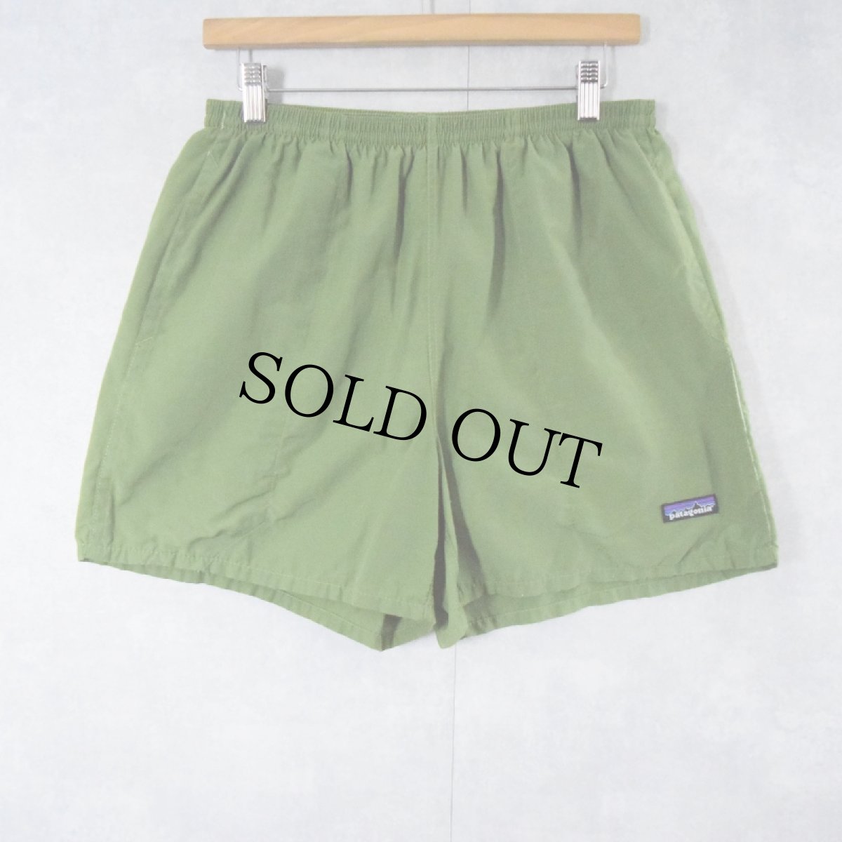 画像2: 2000's Patagonia バギーズショーツ M (2)