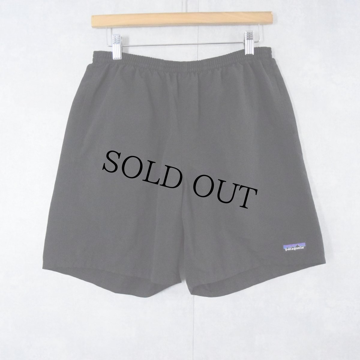 画像2: 18AW Patagonia バギーズショーツ BLACK S (2)