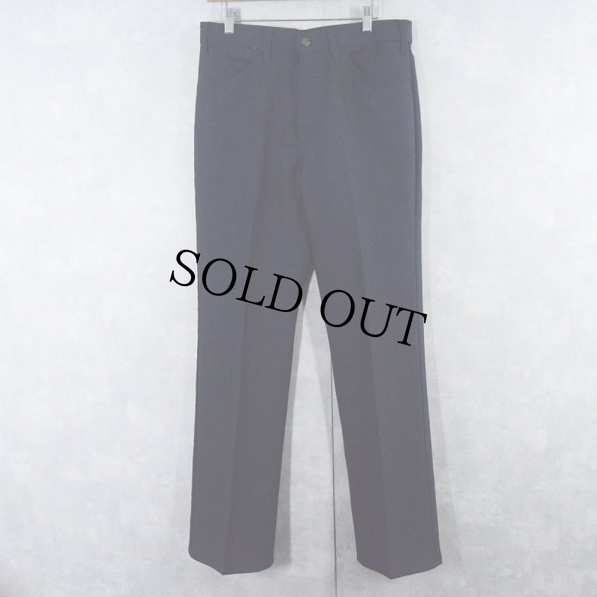画像1: 80's Levi's 10517-6117 STA-PREST PANTS NAVY W35 (1)