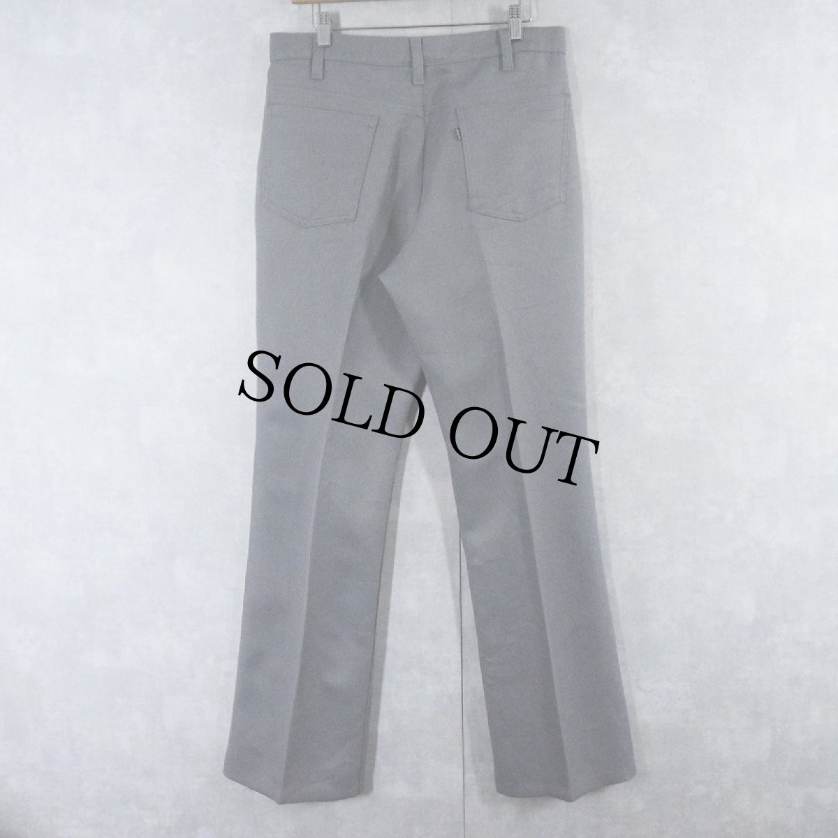 画像2: 70's Levi's 10517-4854 STA-PREST PANTS W35 (2)