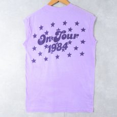 画像2: 80's Chicago ロックバンドツアープリント ノースリーブTシャツ (2)