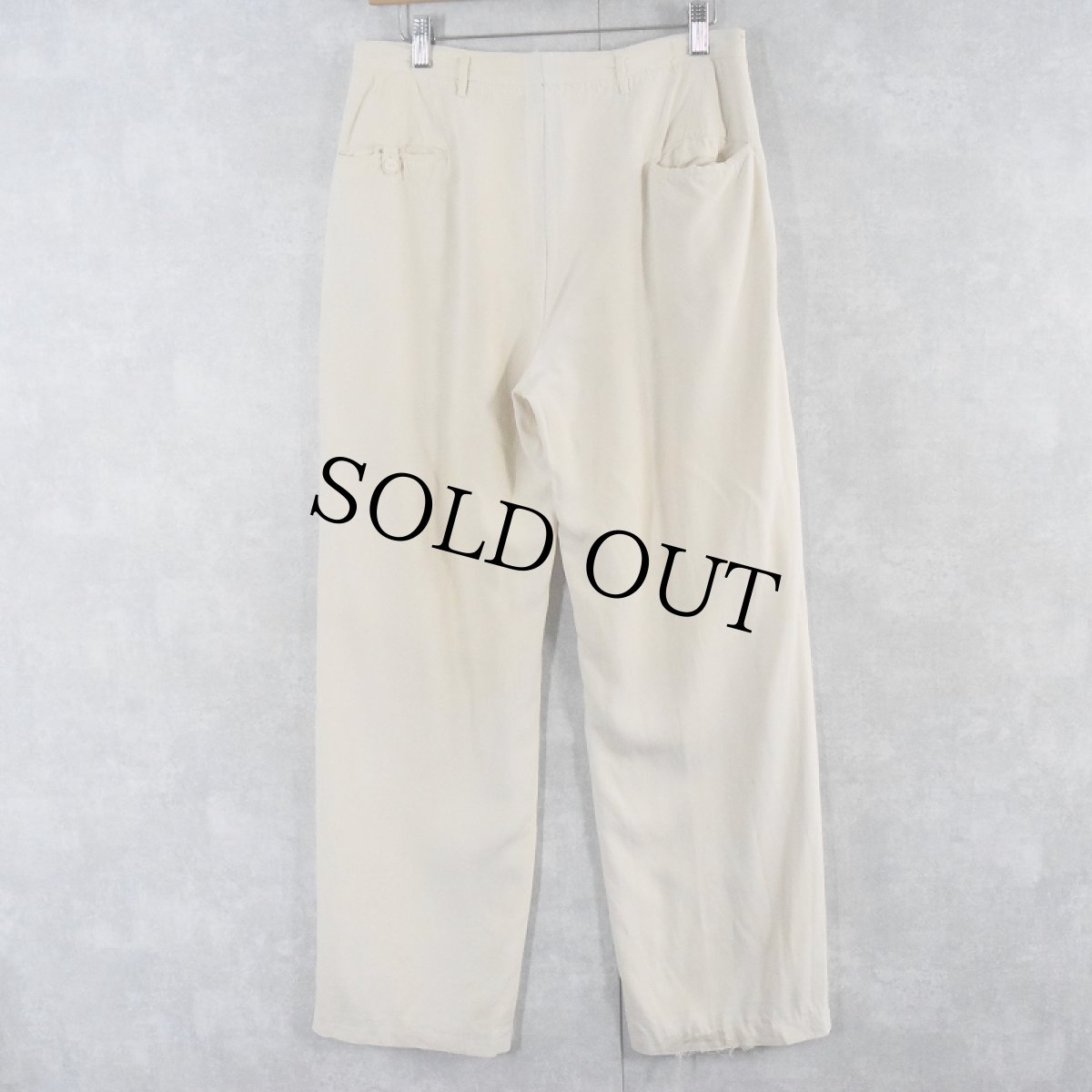 画像2: 40〜50's Barnes Costume Co. トラウザーズ W29 (2)