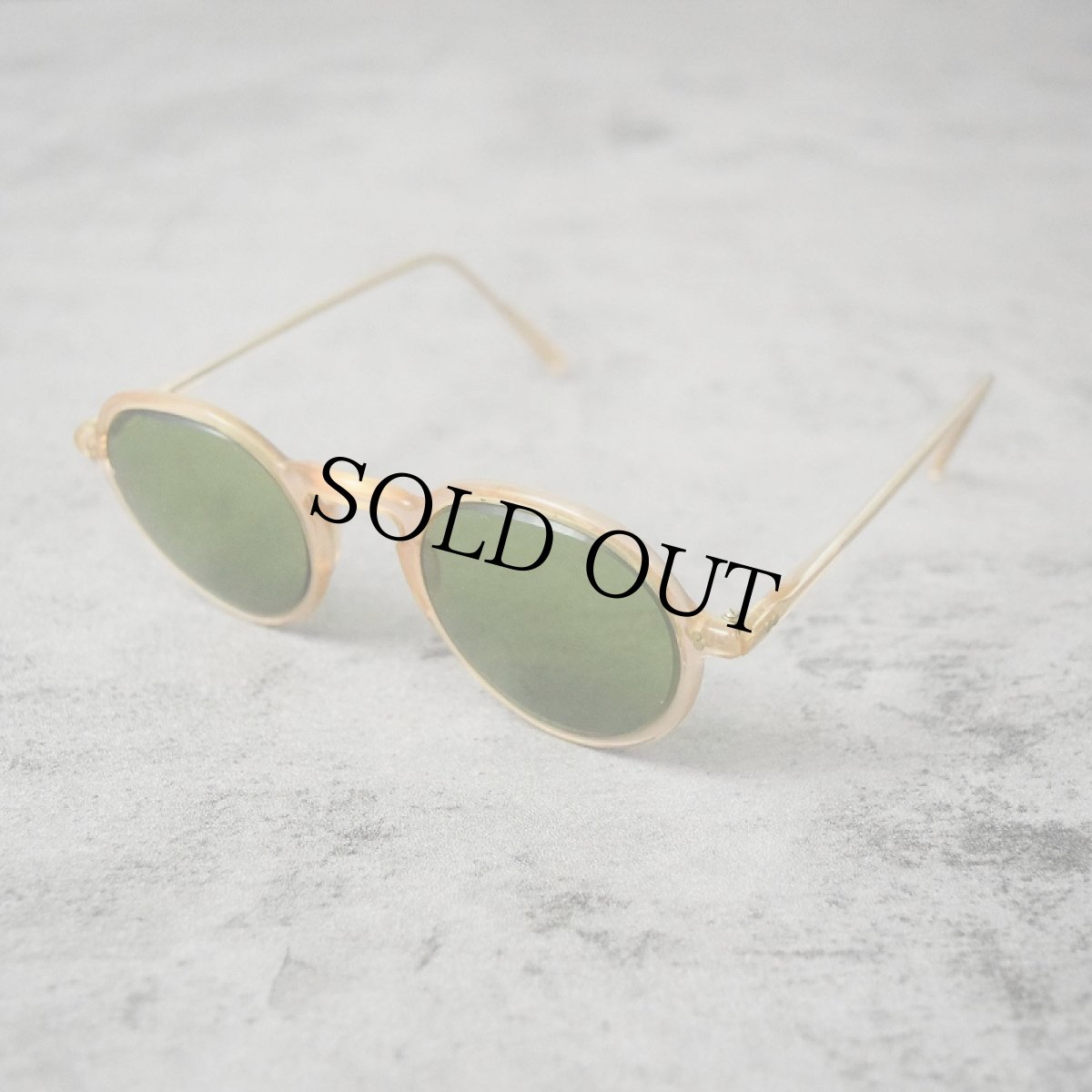 画像2: 60's〜 Bausch&Lomb ボストンフレーム カラーレンズサングラス (2)