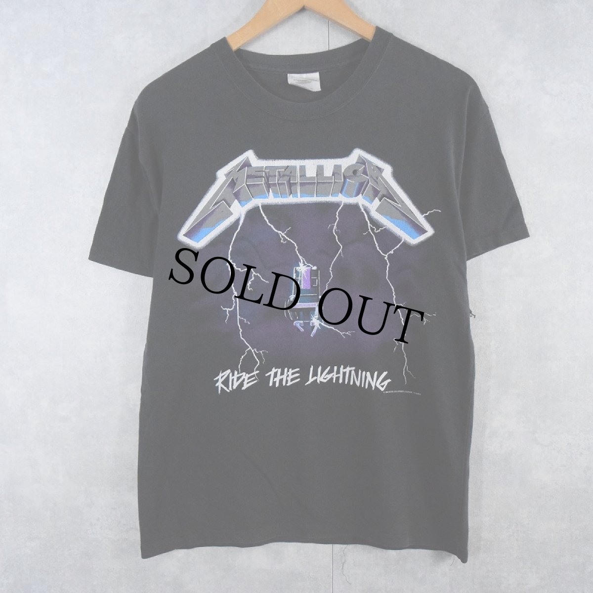 画像1: **【SALE】 90's METALLICA "RIDE THE LIGHTING 1994" ロックバンドTシャツ M (1)