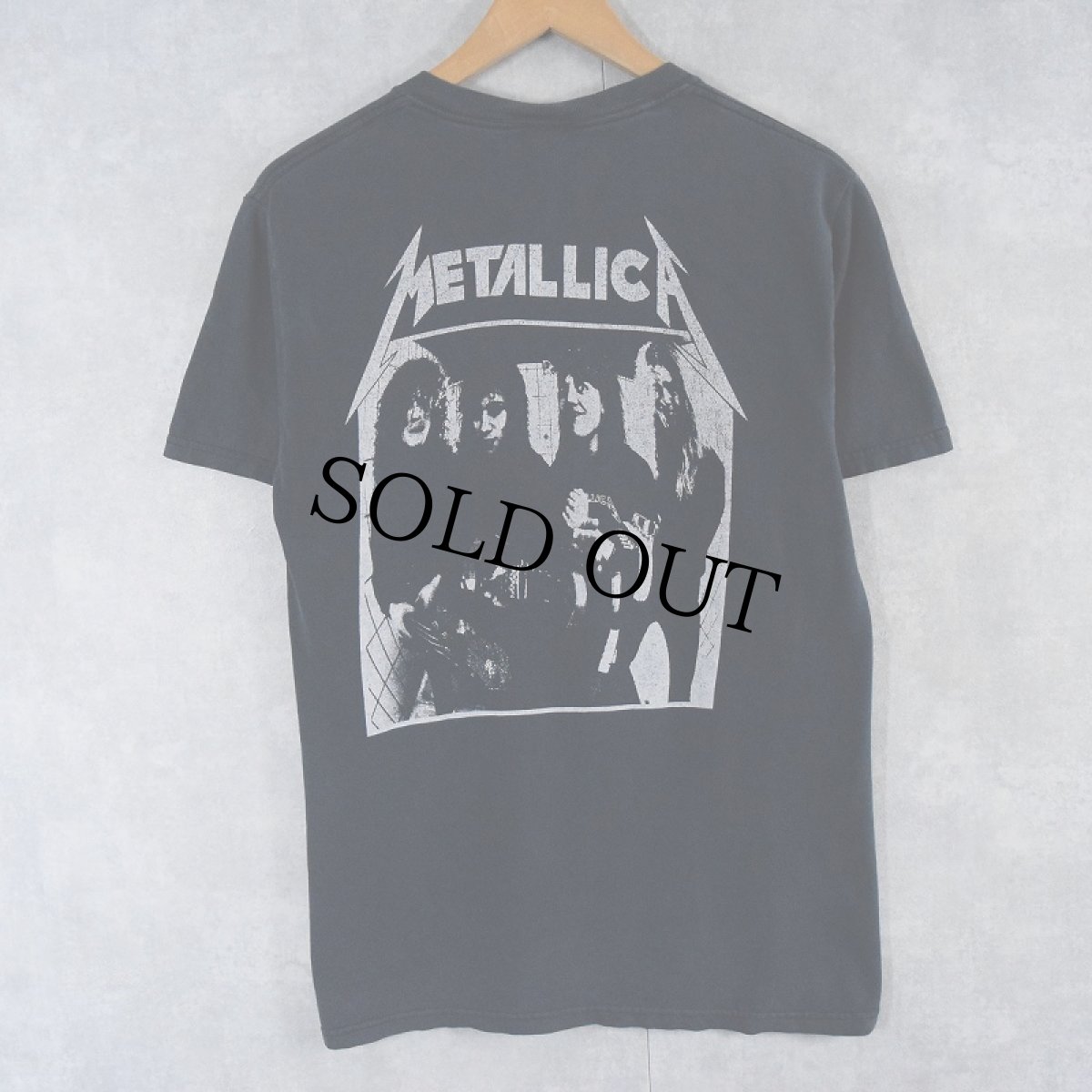 画像2: METALLICA "METAL UP YOUR ASS" ロックバンドTシャツ NAVY S (2)