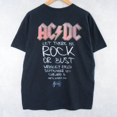 画像2: AC/DC "LET THERE BE ROCK" ロックバンドTシャツ L (2)