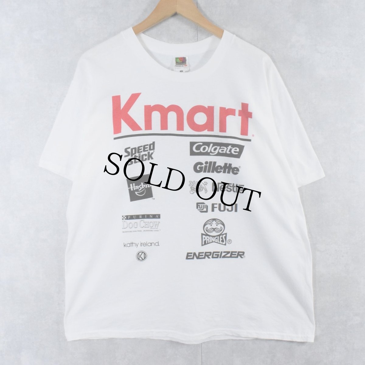 画像2: 90's Kmart "KKIDS RACE AGAINST DRUGS" 企業ロゴプリントTシャツ XL (2)