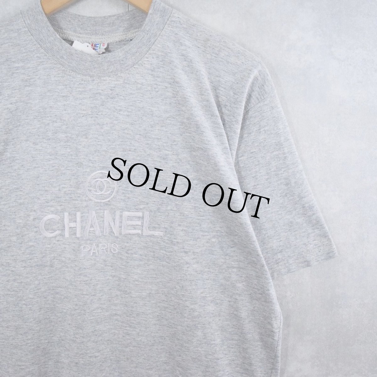 画像1: ブート CHANEL ロゴ刺繍Tシャツ (1)