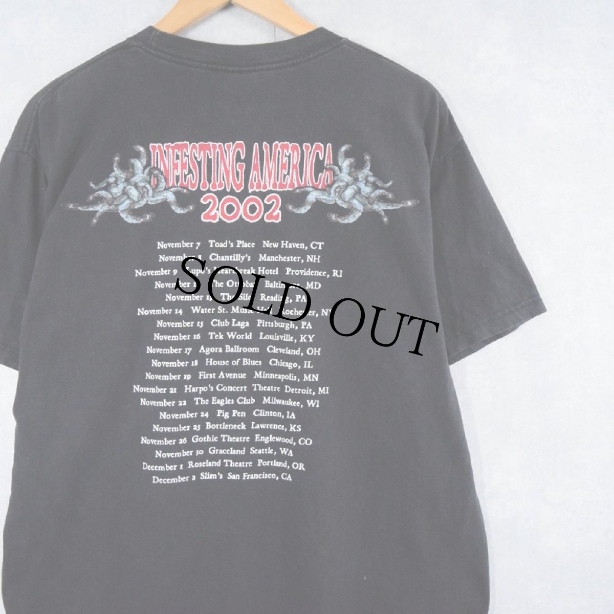 画像2: 2000's CANNIBAL CORPSE デスメタルバンドTシャツ BLACK L (2)