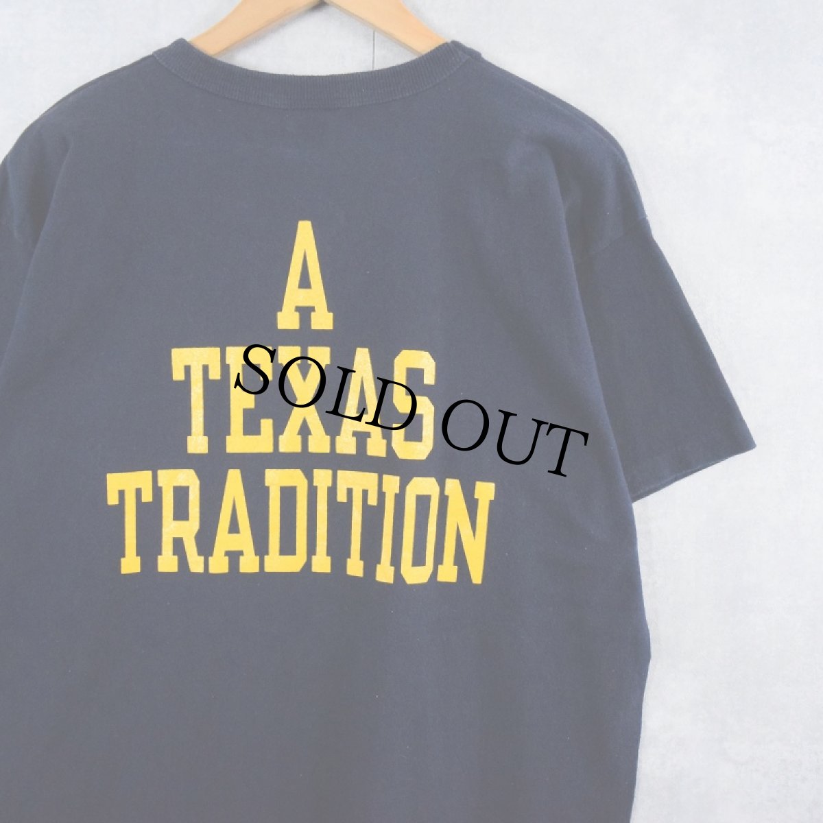 画像2: 90's Champion USA製 "HIGHLAND PARK FOOTBALL" プリントTシャツ NAVY XL (2)