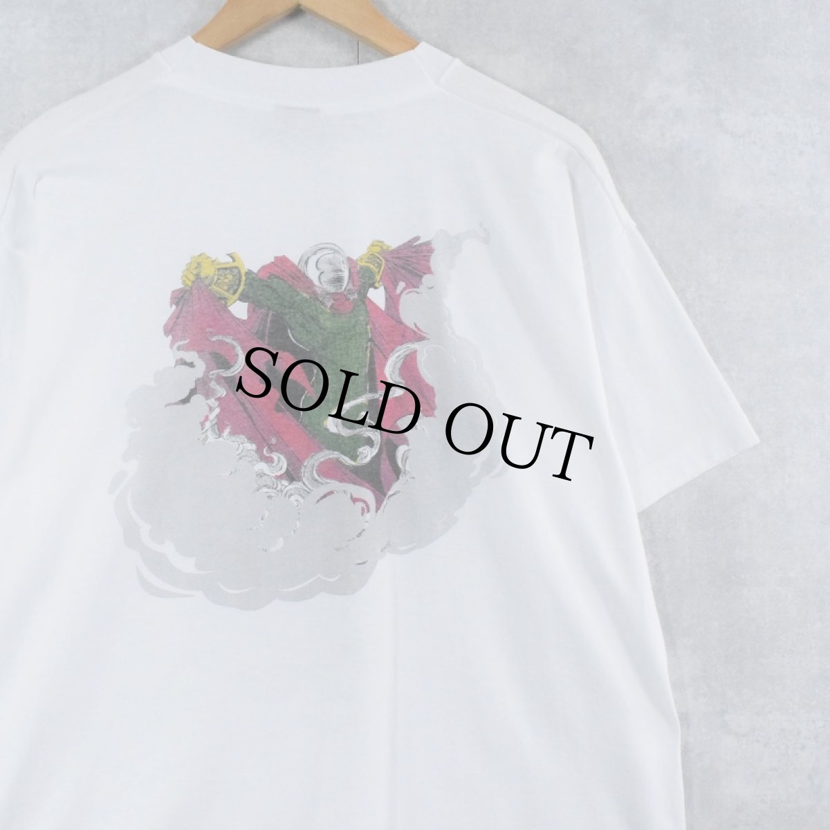 画像2: 90's MARVEL SPIDER-MAN USA製 "MYSTERIO" キャラクタープリントTシャツ XL (2)