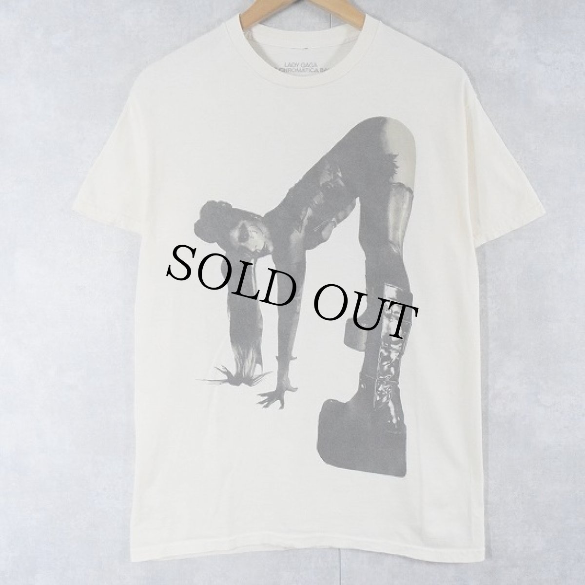 画像3: LADY GAGA "BE FREE" ミュージシャンTシャツ S (3)