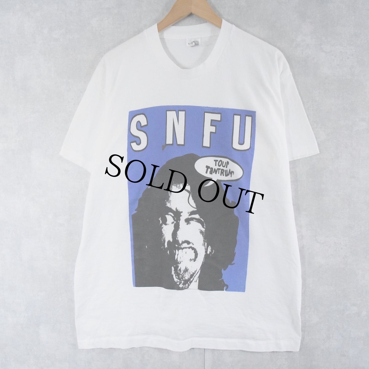 画像1: 90's SNFU CANADA製 ハードコア・パンク・バンドTシャツ XL (1)