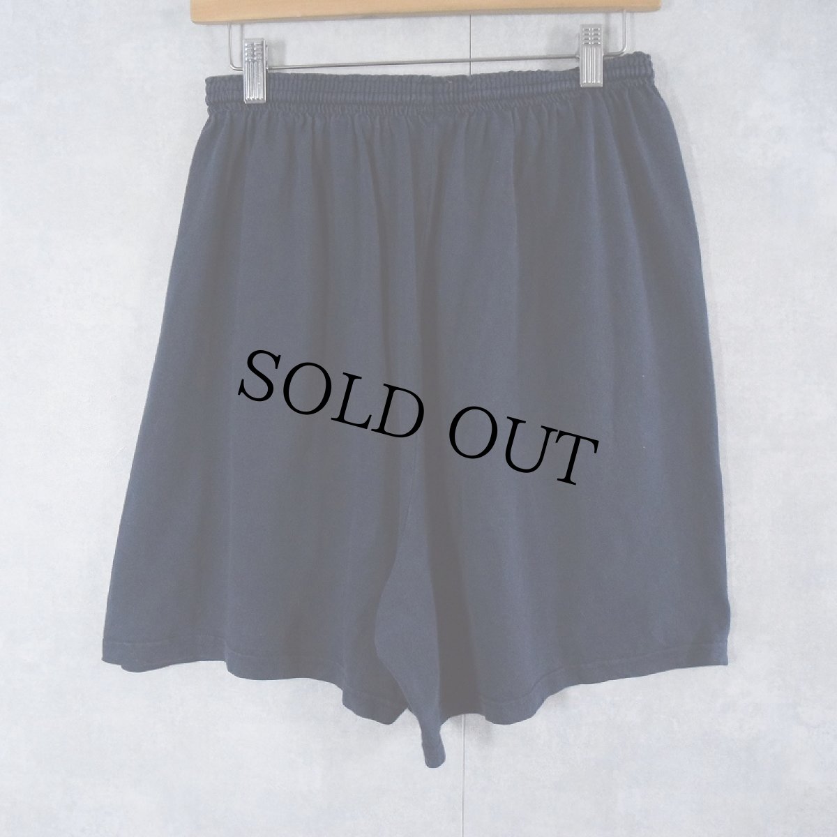 画像2: 80's Champion コットンショーツ NAVY L (2)