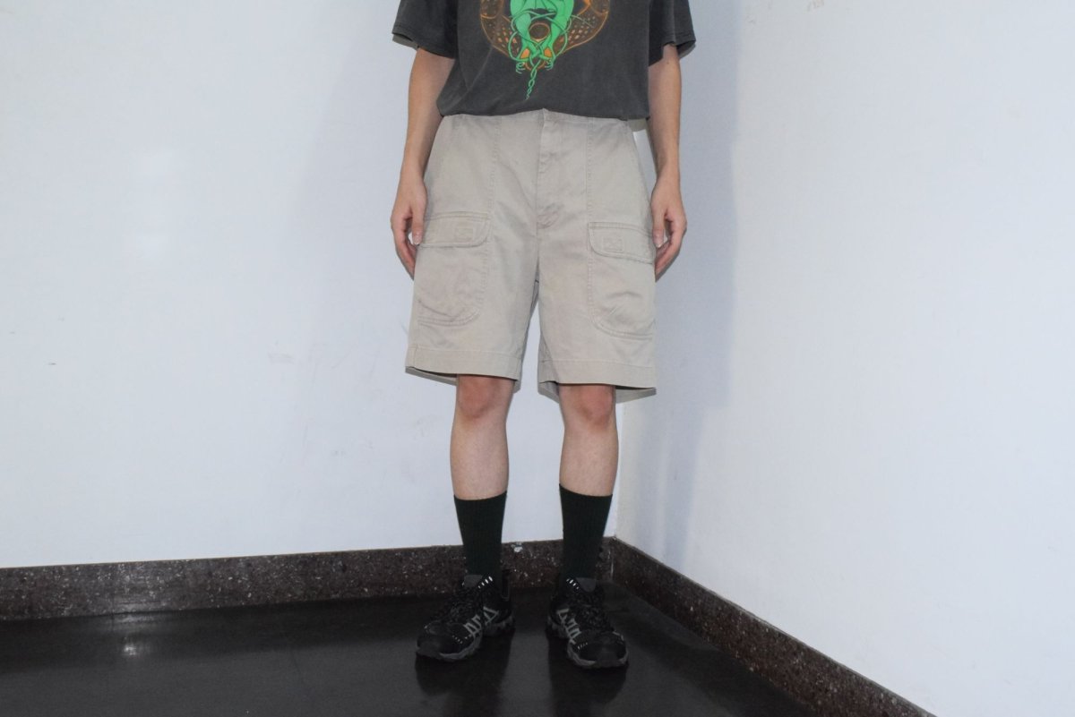 画像2: 【SALE】 POLO Ralph Lauren ロゴ刺繍 コットンカーゴショーツ W30-39 (2)