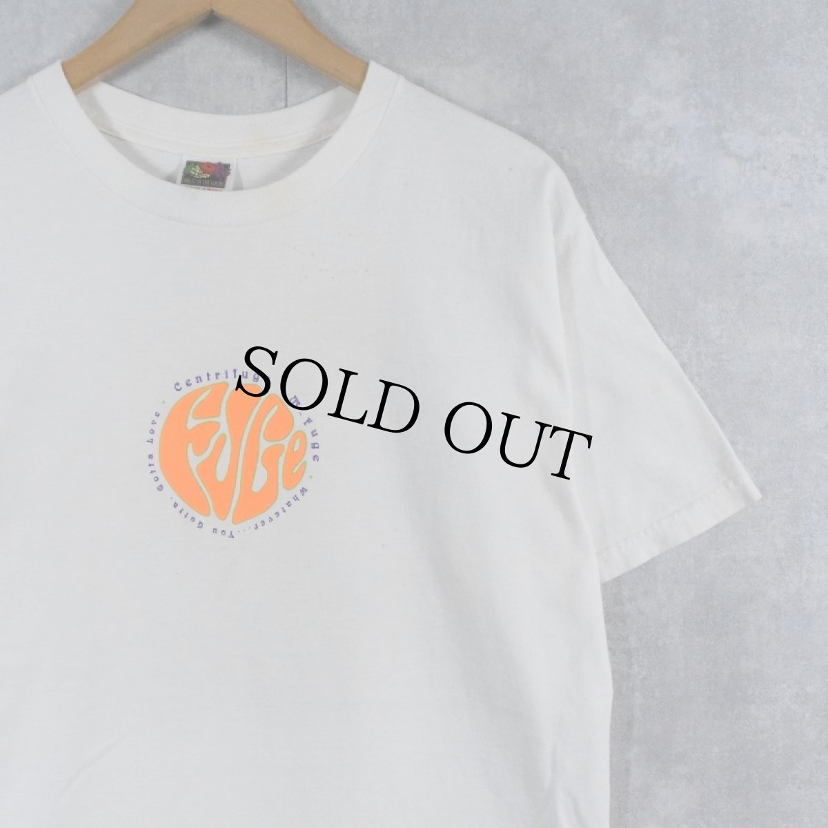 画像2: "FUGE" プリントTシャツ L (2)